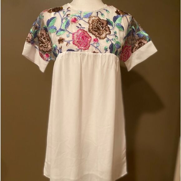 Boho Embroidered Dress  - Picture 2 of 13